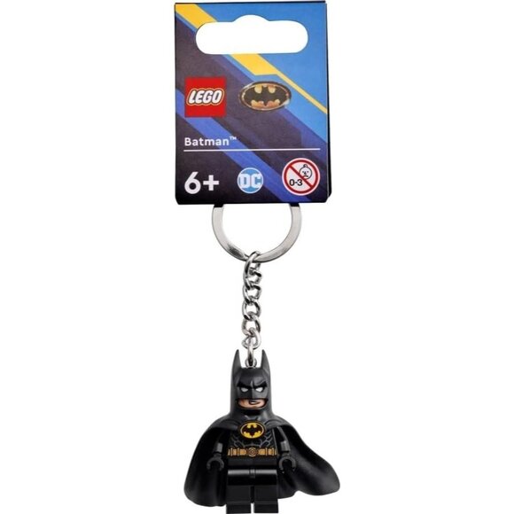LEGO Super Heroes Batman Black Suit Minifigure Keyring 854235 - Picture 1 of 1